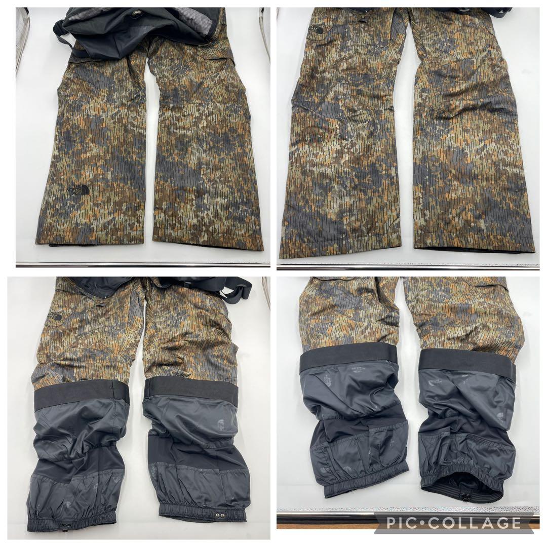 超美品　未使用級　☆THE NORTH FACE ビブパンツ　カモフラ