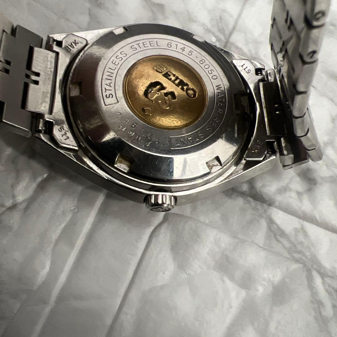 SEIKO gs グランドセイコー　6145-8050 不動
