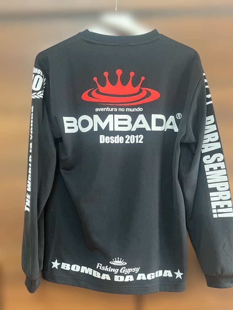 【美品】BOMBADA 10周年記念 ドライロングTシャツ Lサイズ ブラック
