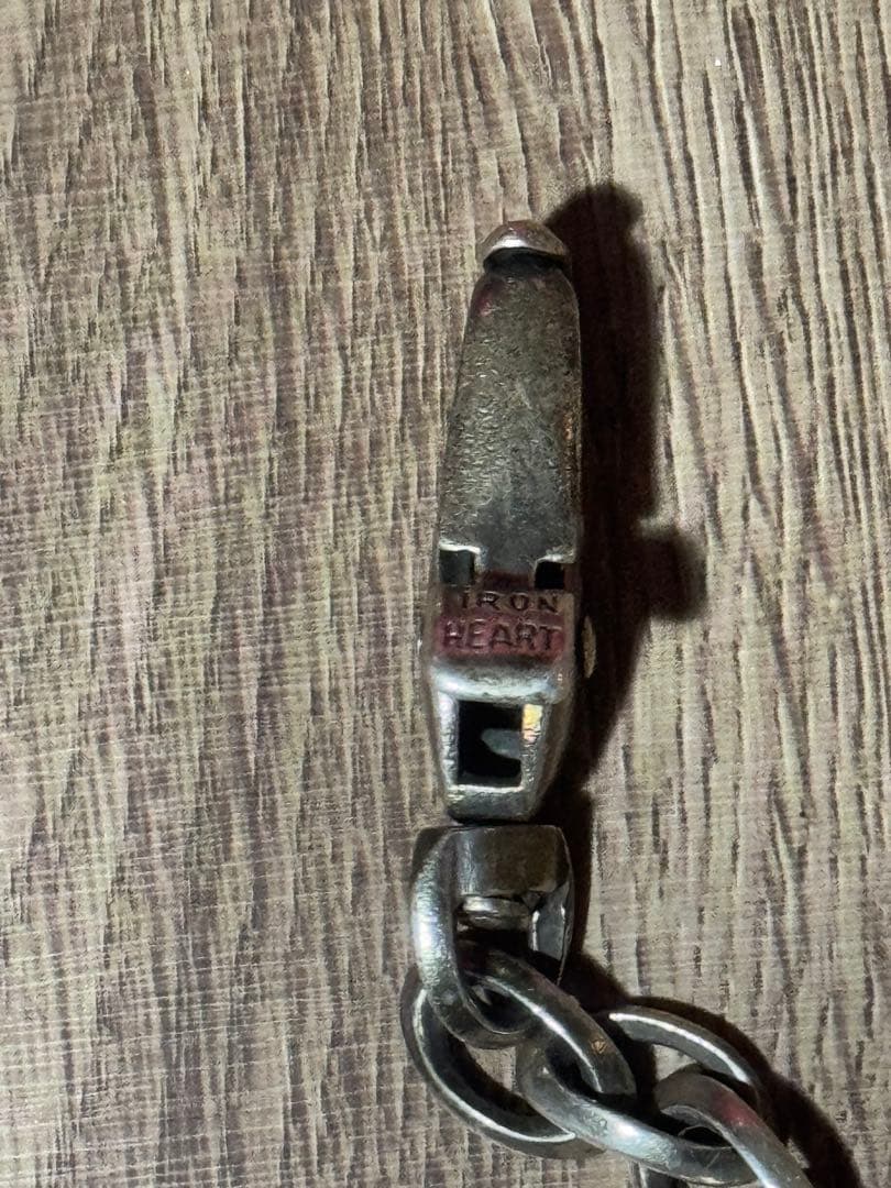 希少 初期 IRON HEART × WHEEL WORKS ウォレットチェーン