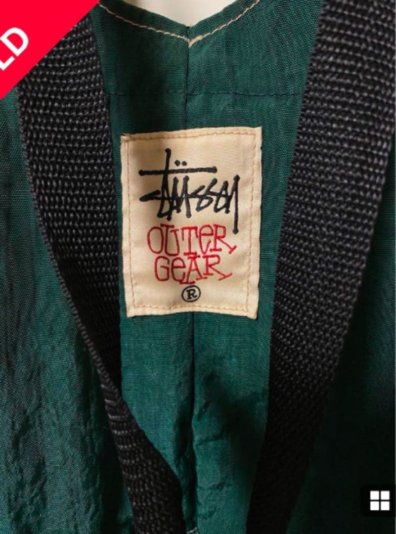 90sOLDSTUSSY白タグナップサック