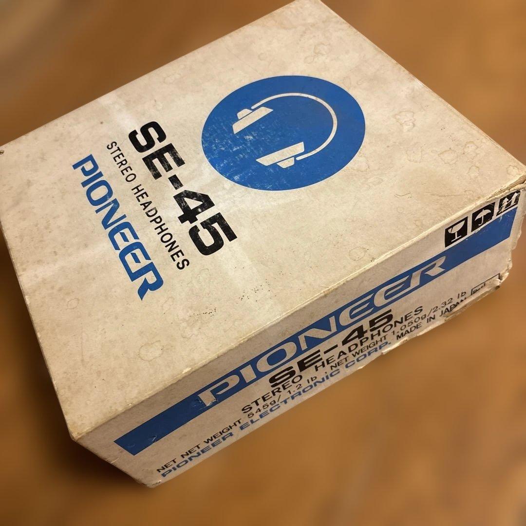 Pioneer SE-45 ステレオヘッドホン　未使用保管品