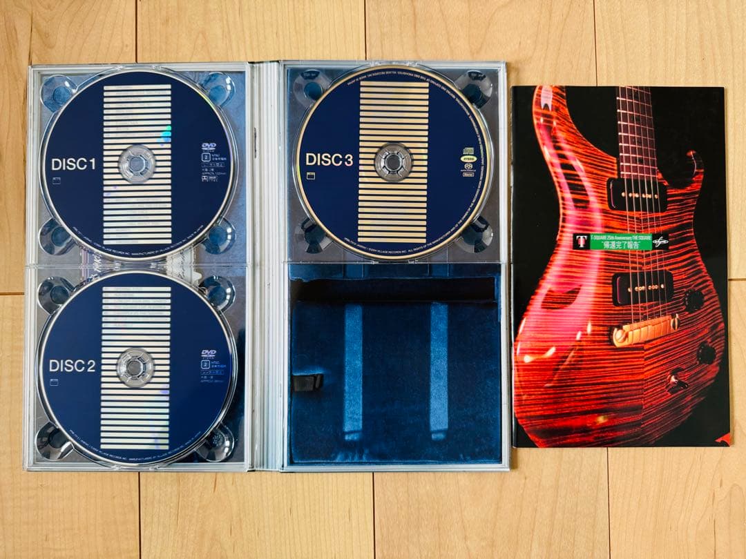 T-SQUARE 25th THE SQUARE 帰還完了報告 DVD 限定品