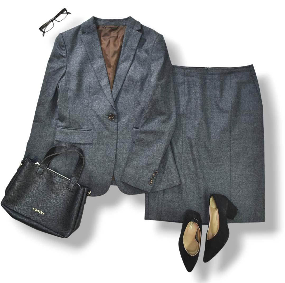 Panda0123 マッキントッシュ ロンドン スカートスーツ 40 ♪