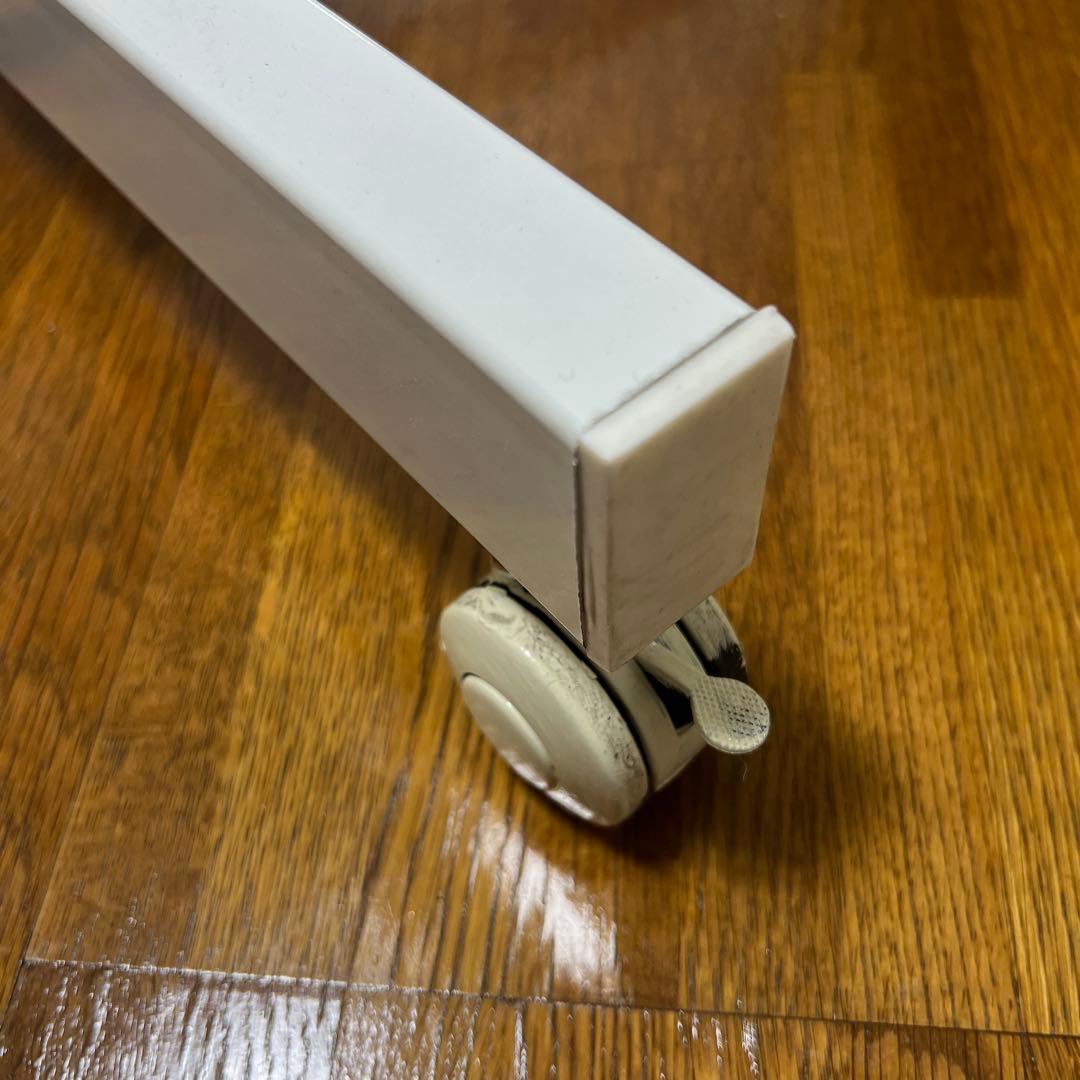 よ*ん様 回転ハンガーラック パイプ 組立簡単 ホワイト