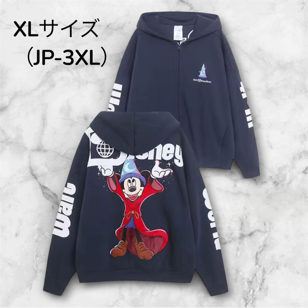 ディズニー ミッキーマウス フード付きスウェットXLサイズ