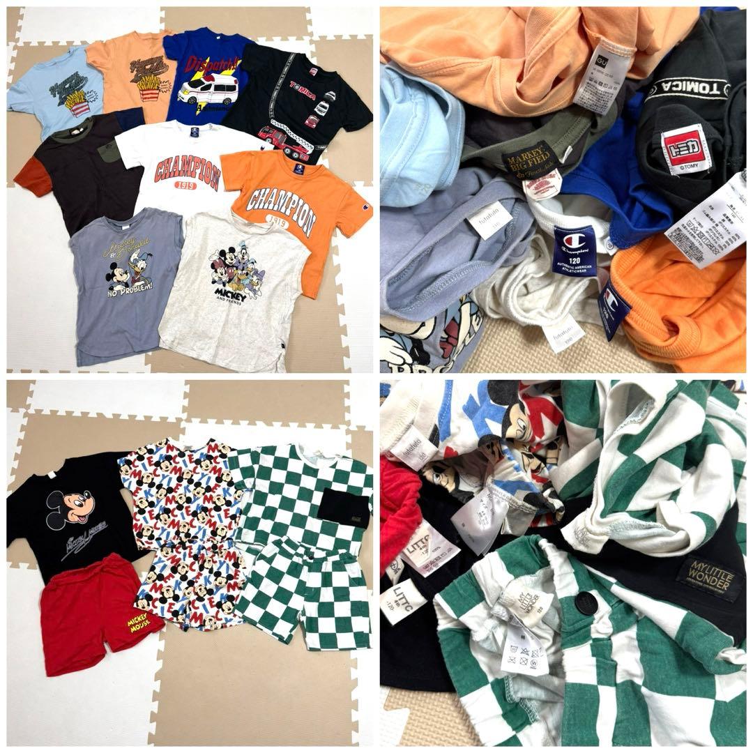 未使用あり！男の子★夏物メイン★110~120★61点