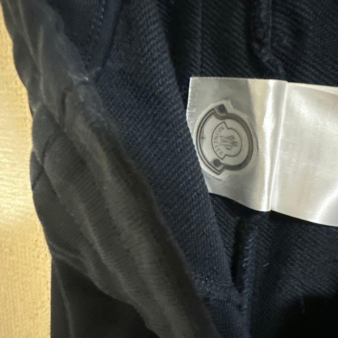 MONCLER ネイビー ストライプジャージ