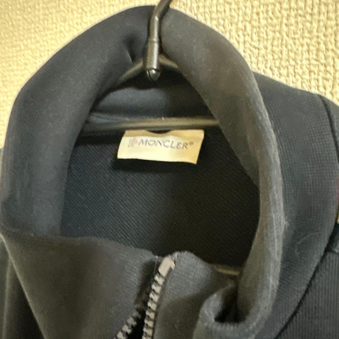 MONCLER ネイビー ストライプジャージ