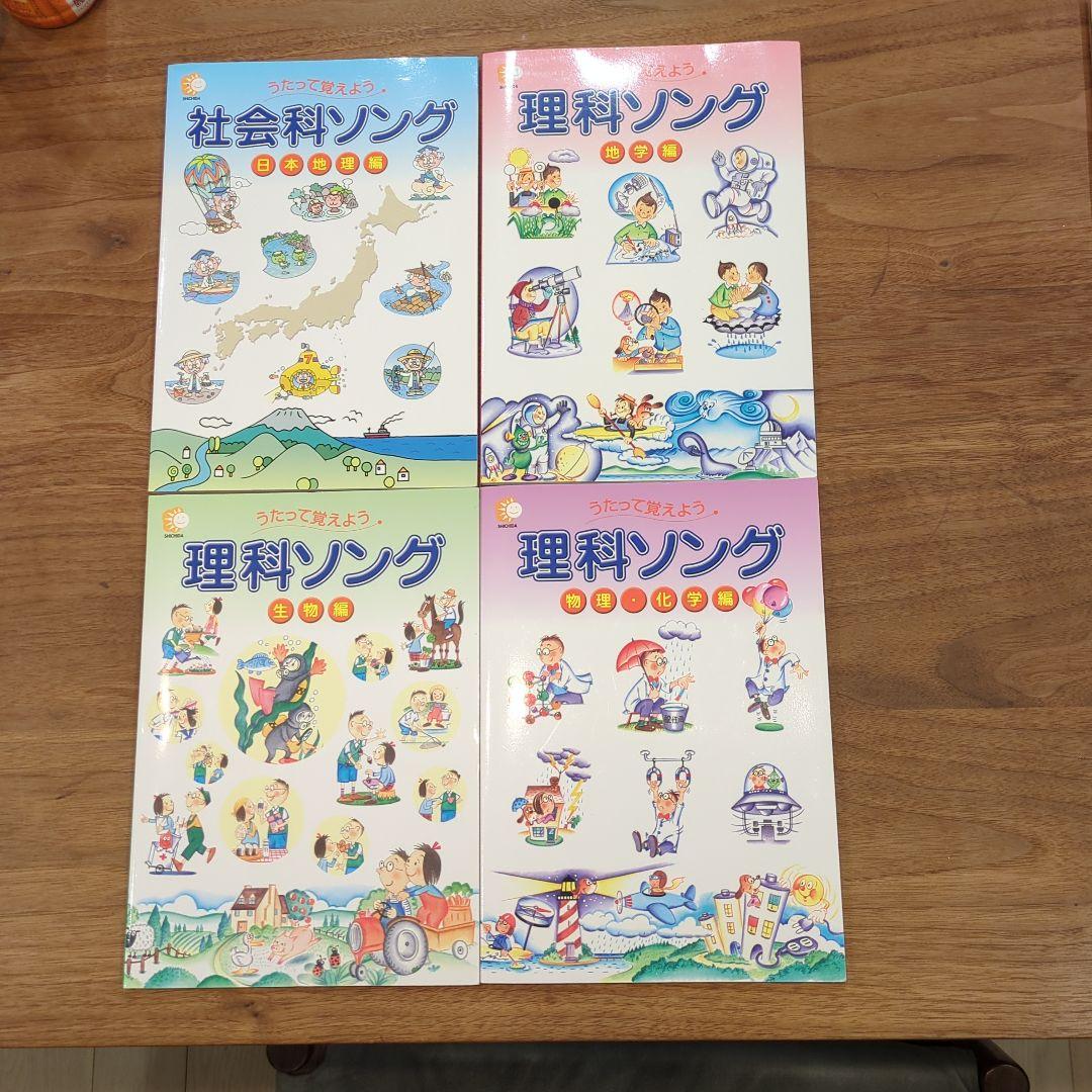 七田式 理科、社会ソング