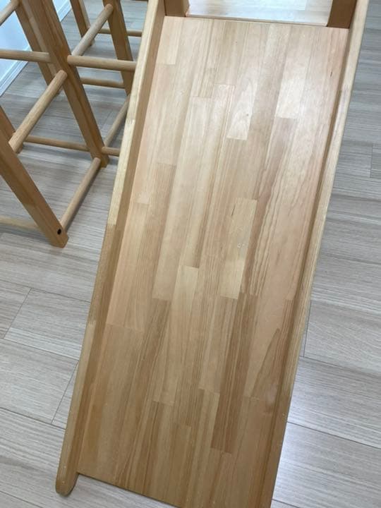 〈手作り木工房mooq〉すべり台付ジャングルジム100