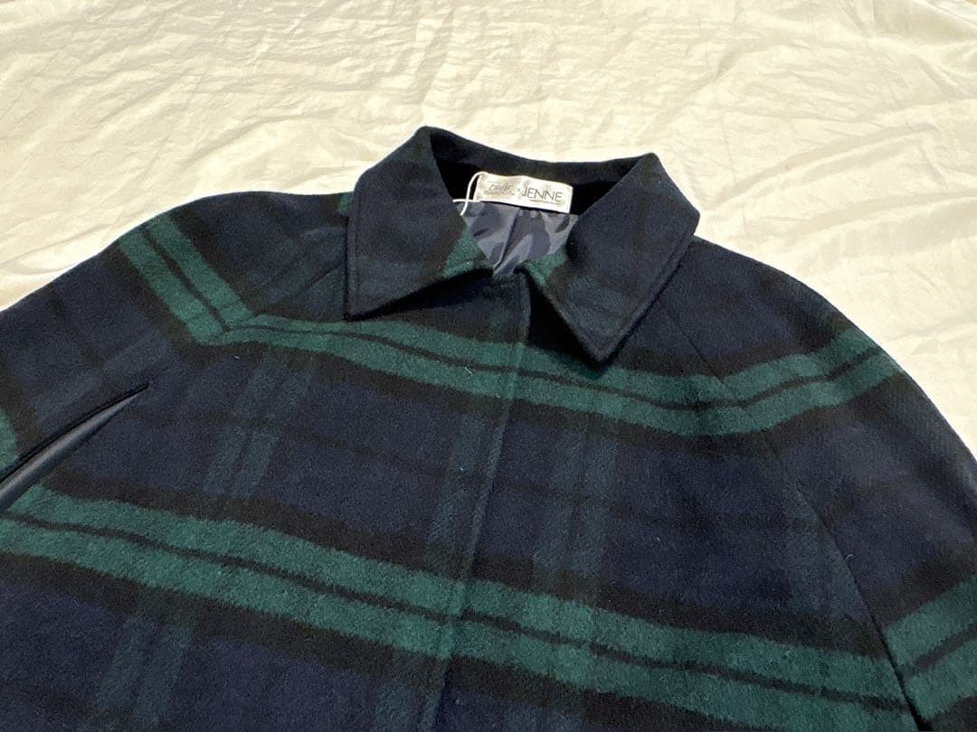 【新品未使用】JENNE ブリジット・バルドーコラボ　ポンチョ・ケープコート　L