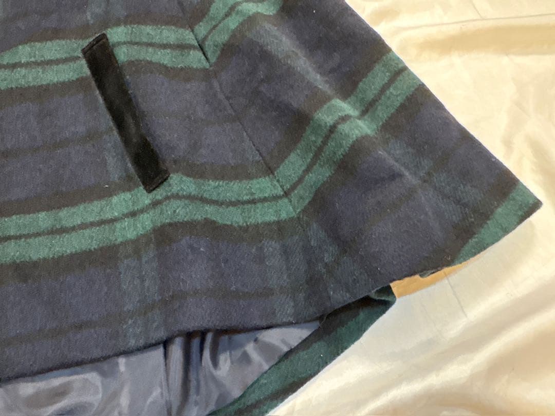 【新品未使用】JENNE ブリジット・バルドーコラボ　ポンチョ・ケープコート　L