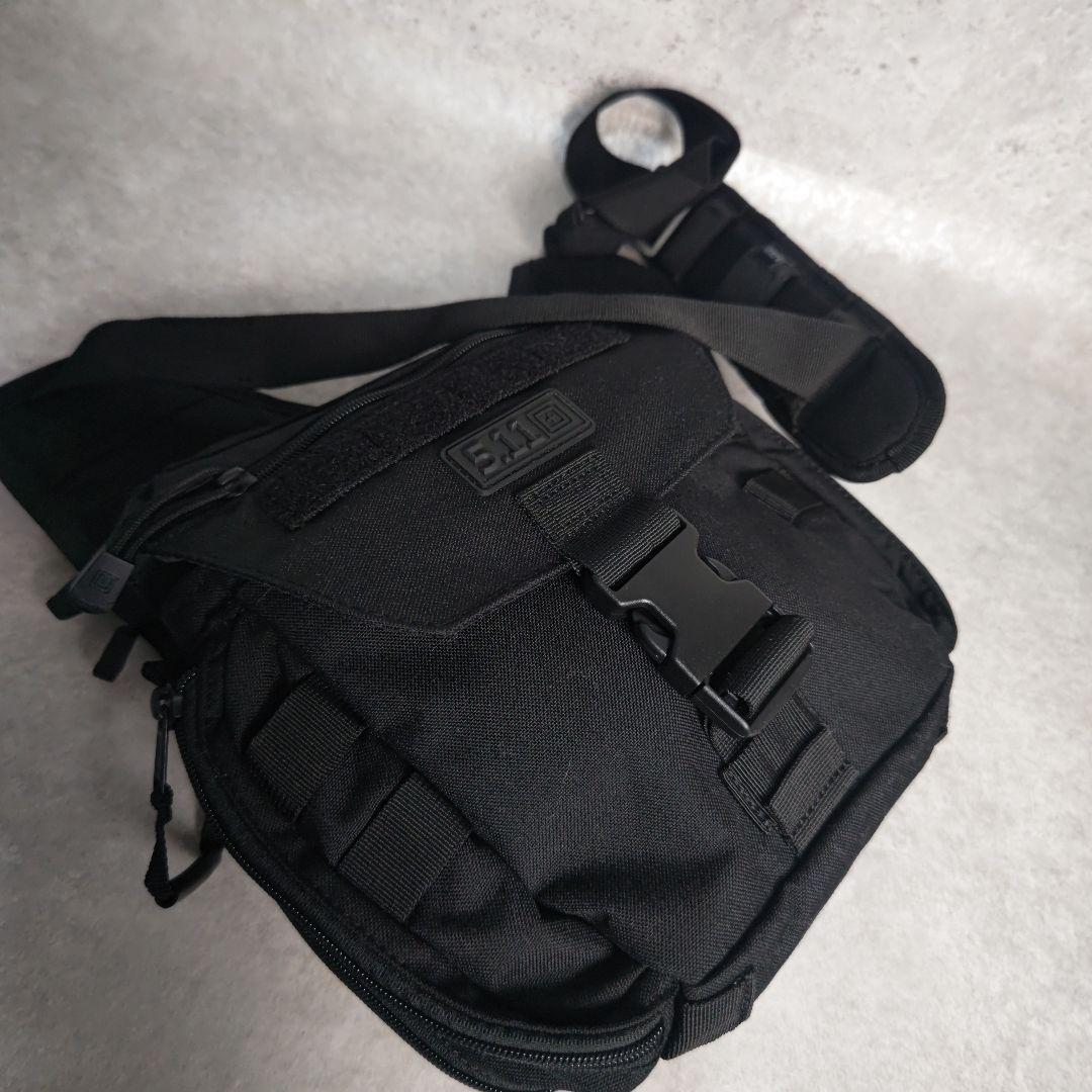5.11タクティカル プッシュパック ショルダーバッグ 6L ブラック