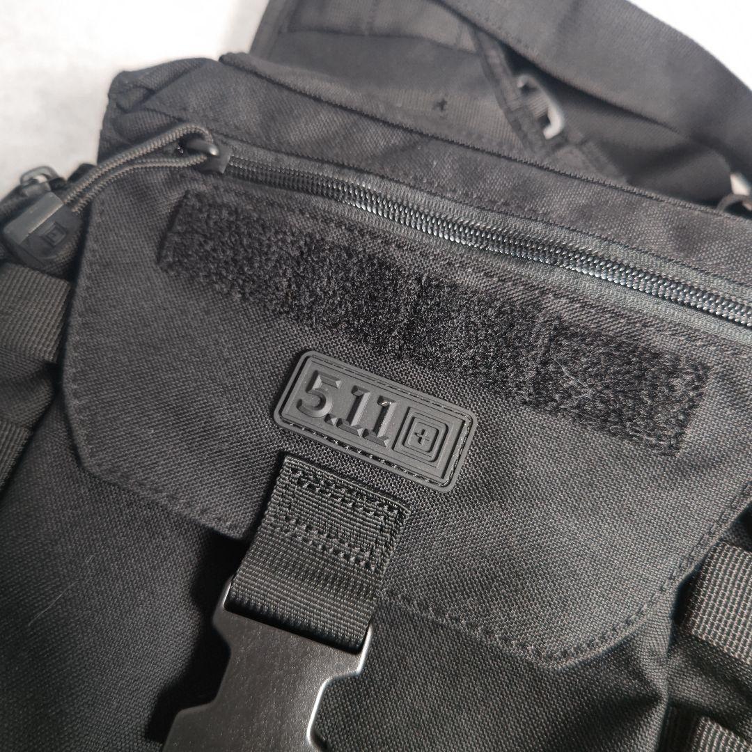 5.11タクティカル プッシュパック ショルダーバッグ 6L ブラック