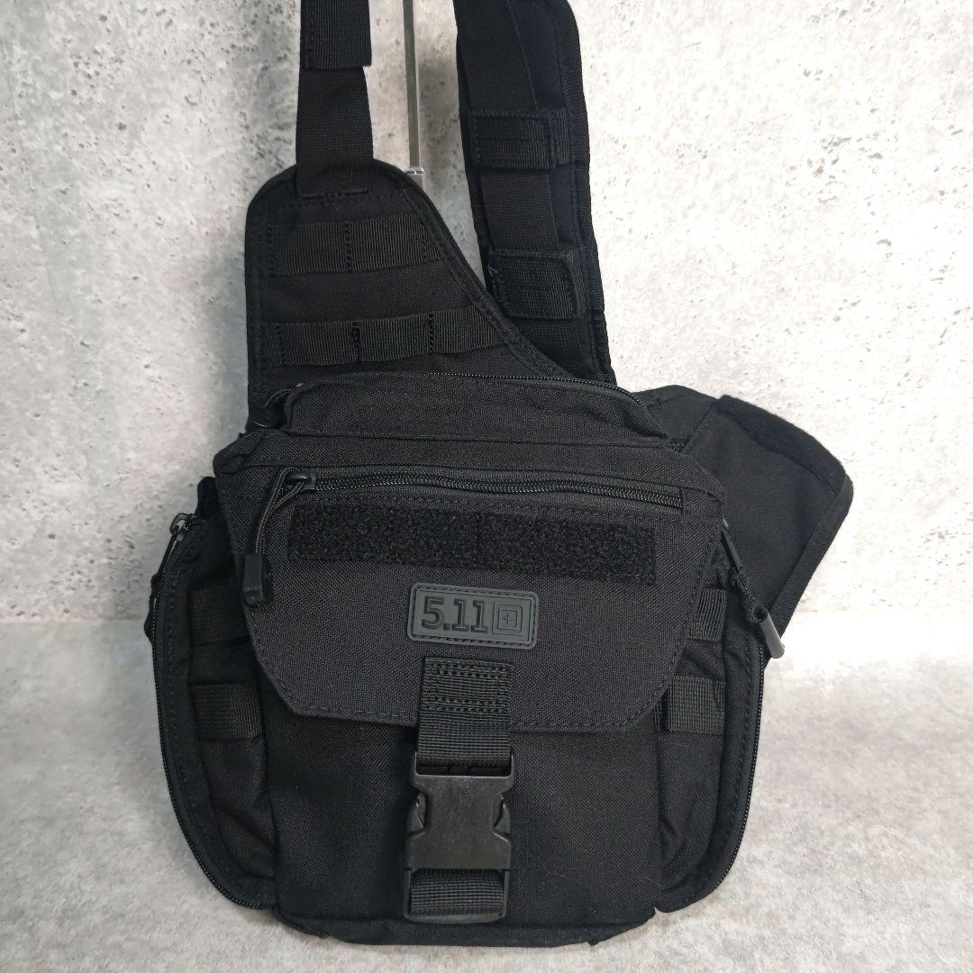 5.11タクティカル プッシュパック ショルダーバッグ 6L ブラック