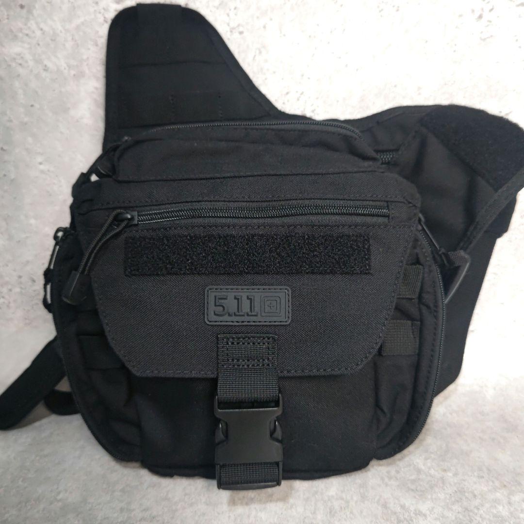 5.11タクティカル プッシュパック ショルダーバッグ 6L ブラック