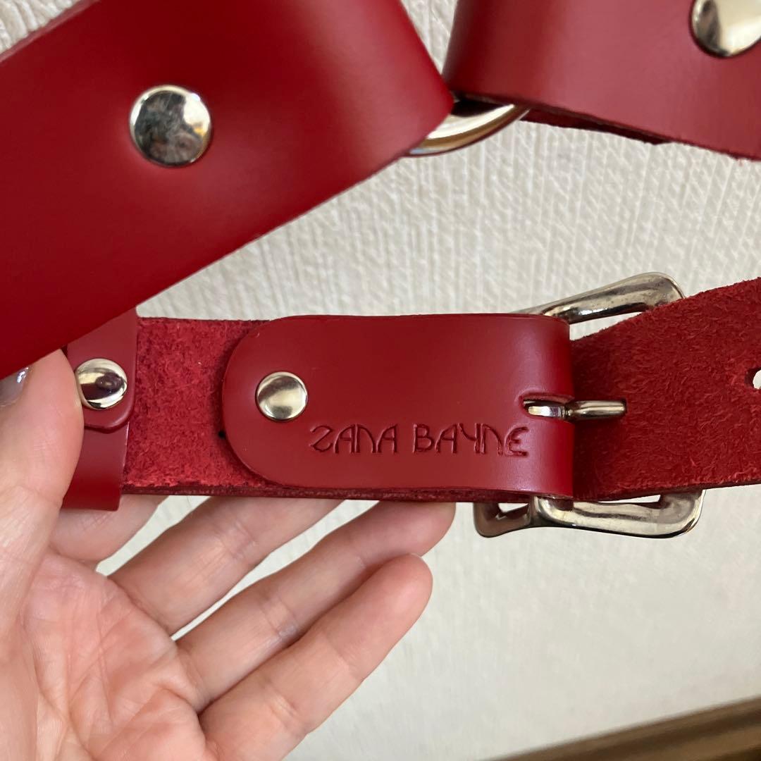 川久保怜着用　コムデギャルソンガールZANA BAYNE レザーハーネス