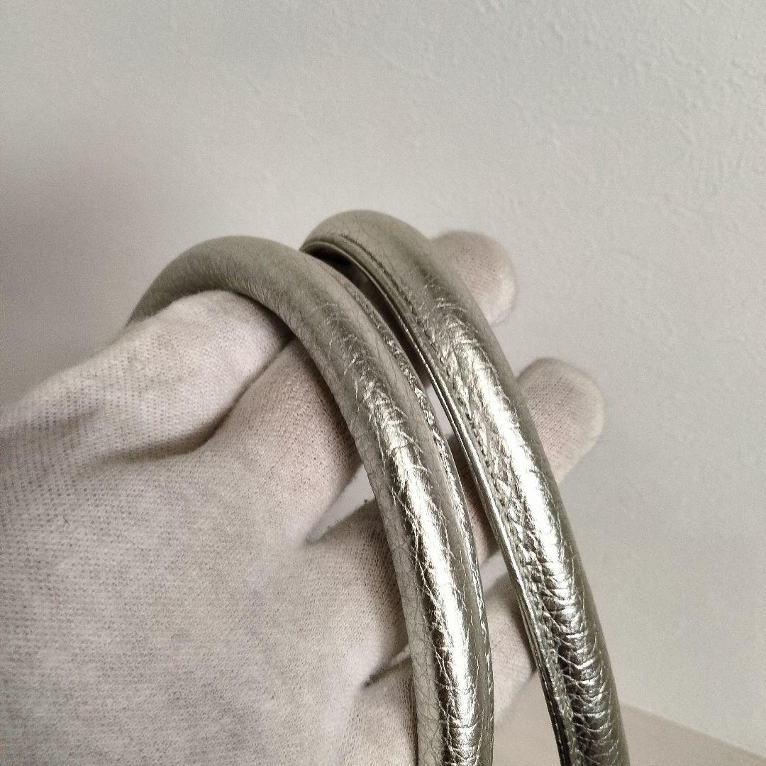 サロンドアルファード 2way ハンドバッグ デニム ショルダー スマイル