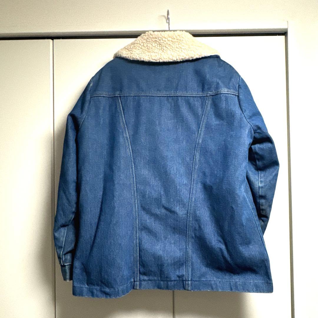 ラングラー デニムジャケット ボア USA製 ランチ コート ビンテージ