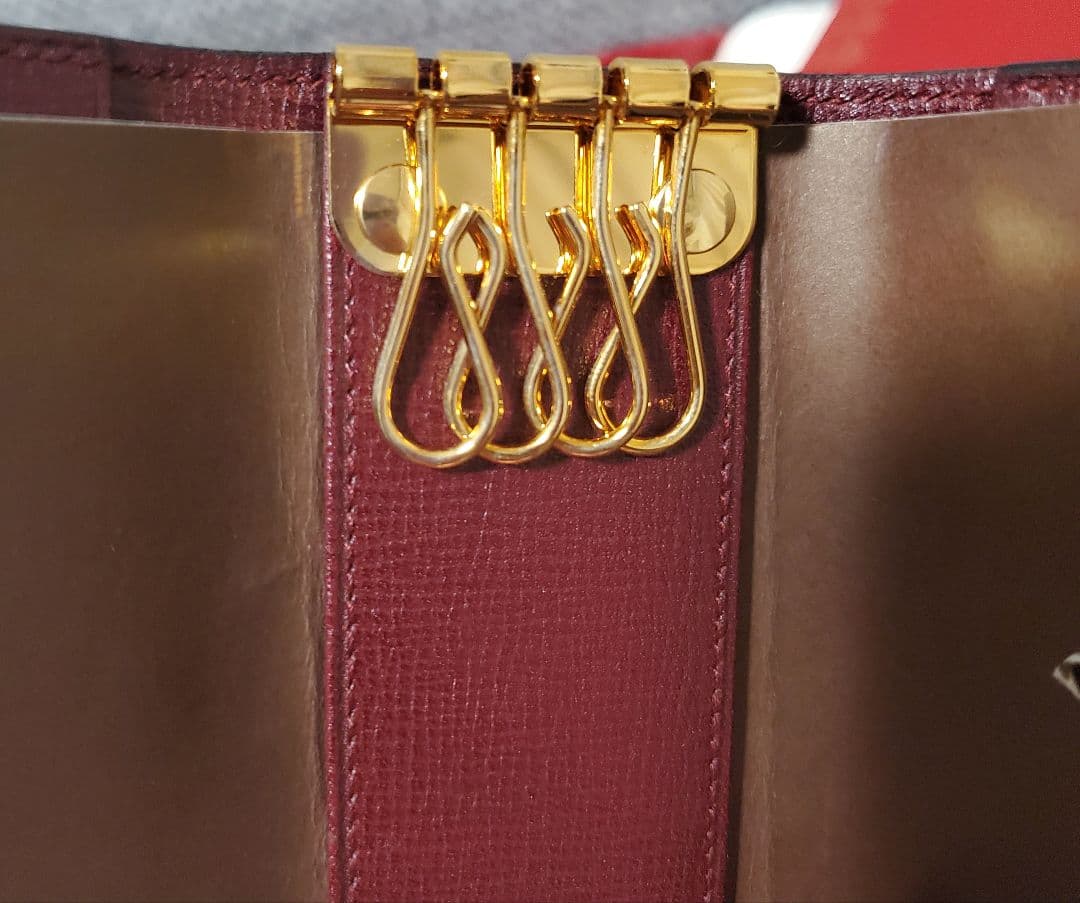 レア★Cartier☆カルティエ 4連キーケース