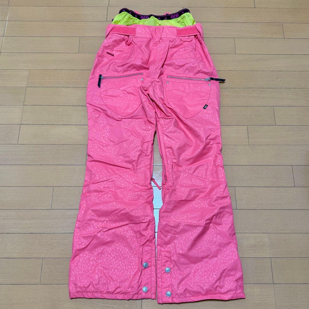 【美品】 ARG スノボウェア 上下セット Mサイズ レディース スキーウェア