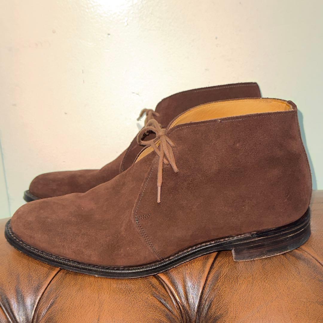 美品！80's LloydFootwear ロイドフットウエアチャッカブーツ6E