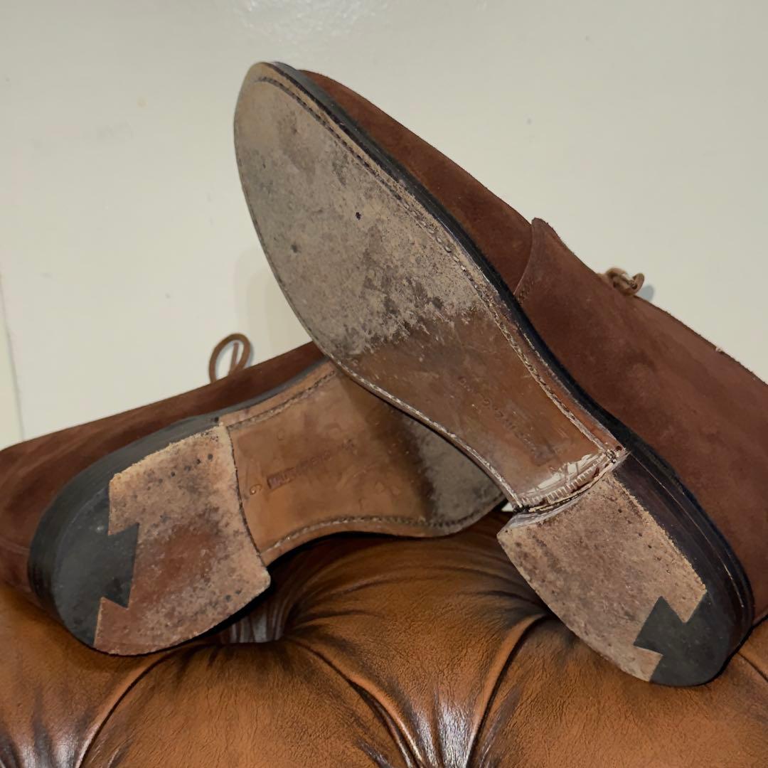 美品！80's LloydFootwear ロイドフットウエアチャッカブーツ6E