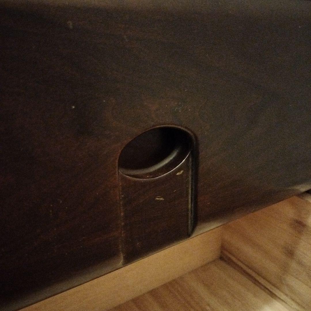 大塚家具★ダークブラウン 6段チェスト 桐タンス着物収納