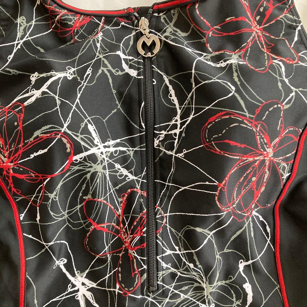 【購入者決定済】mila schon 花柄シェイプアップタイプ水着15L L