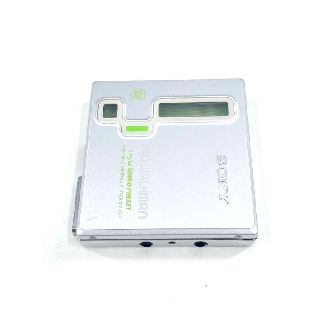 SONY MDウォークマン MZ-E77 美品 完動品 リモコン付