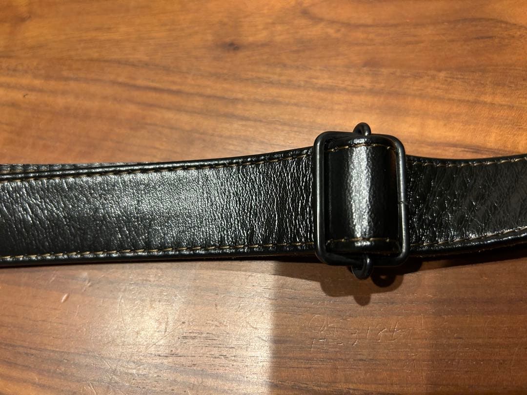 トイズマッコイ　レザーダッフルサック ブラック