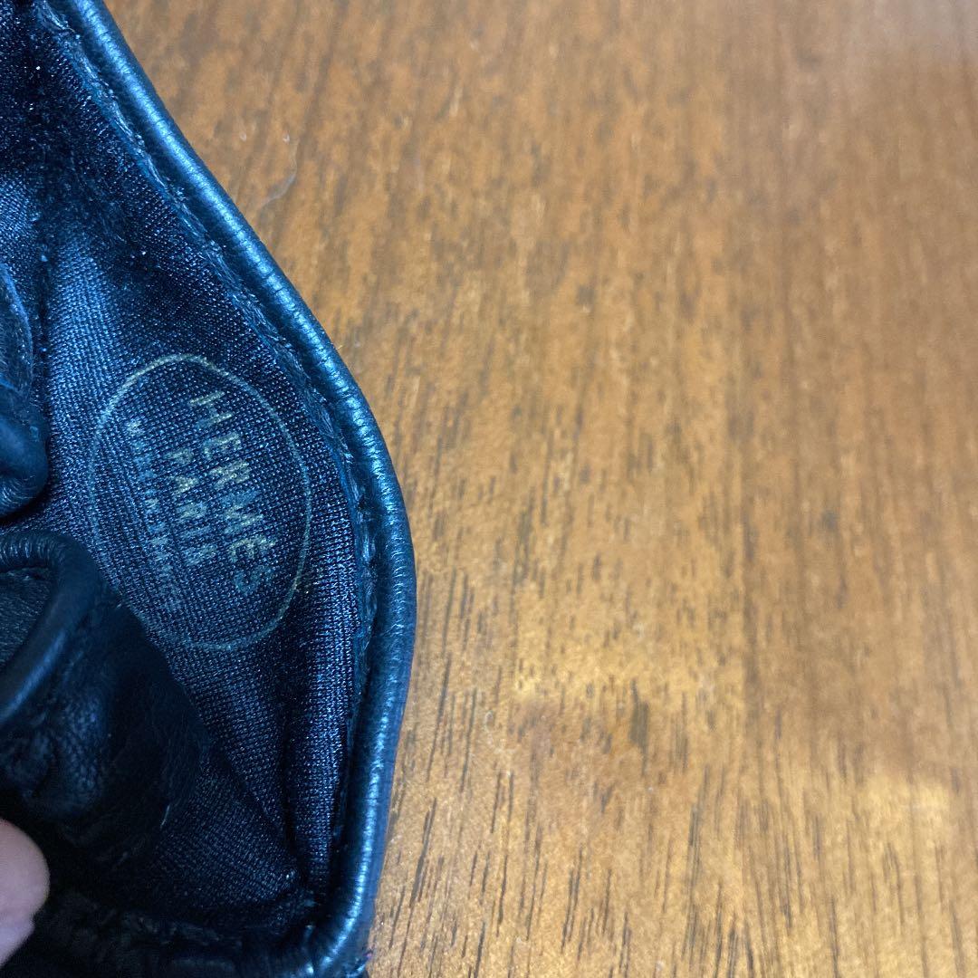 お値下げしました。エルメス美品　ラムレザーグローブ　7