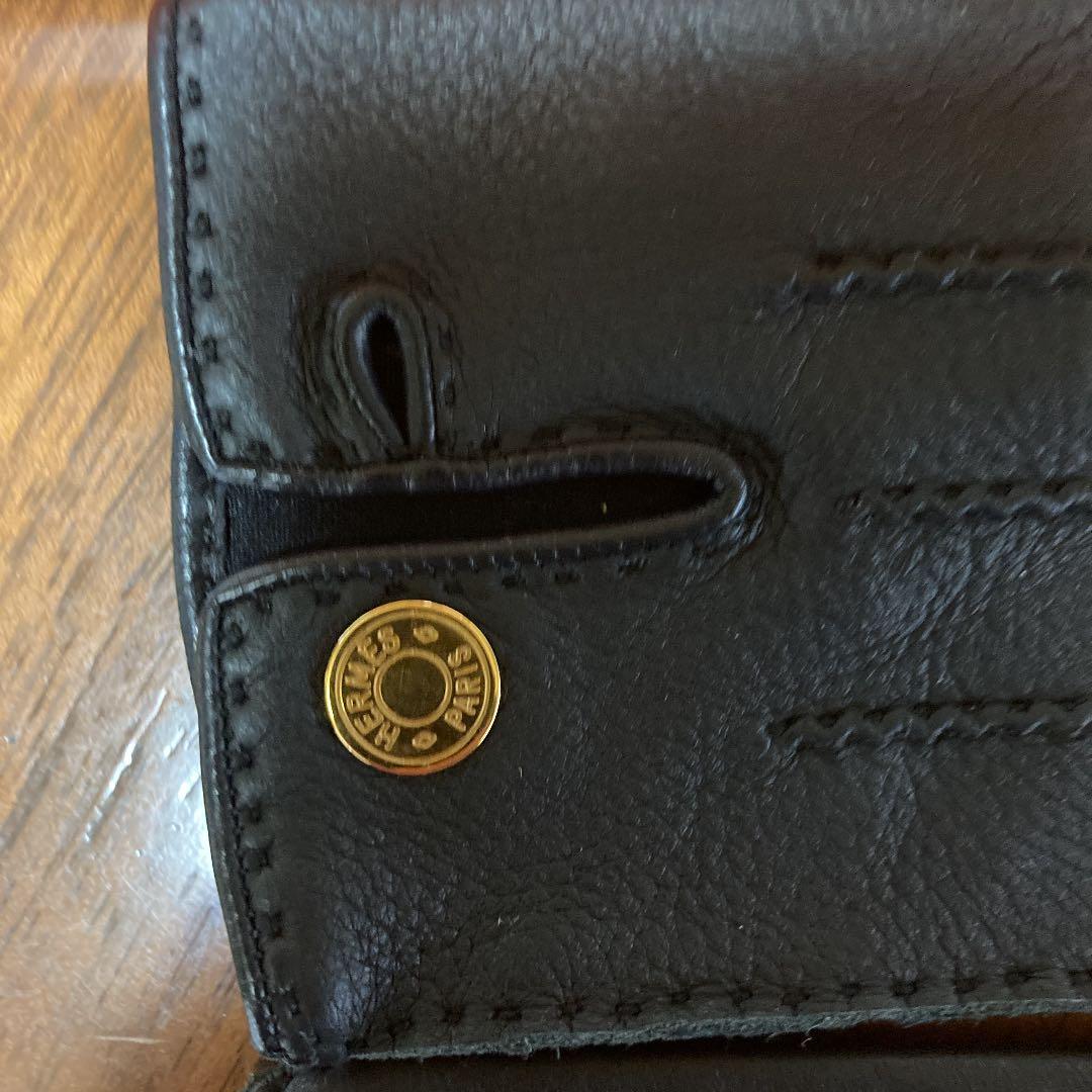お値下げしました。エルメス美品　ラムレザーグローブ　7