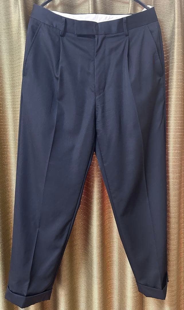 ワコマリアWACKOMARIAブラック スラックス　GUILTY PARTIES