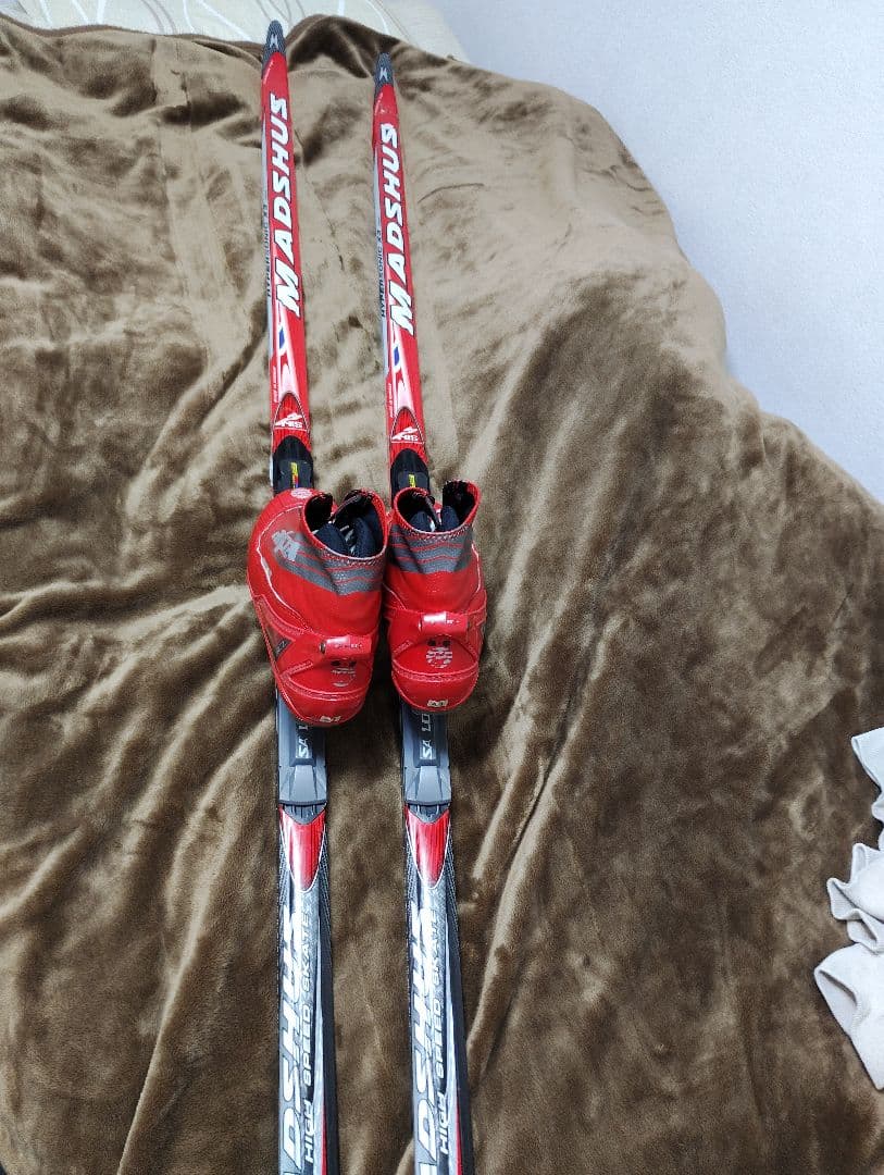 とら MADSHUS マズシャス クロスカントリー　alpina ブーツ