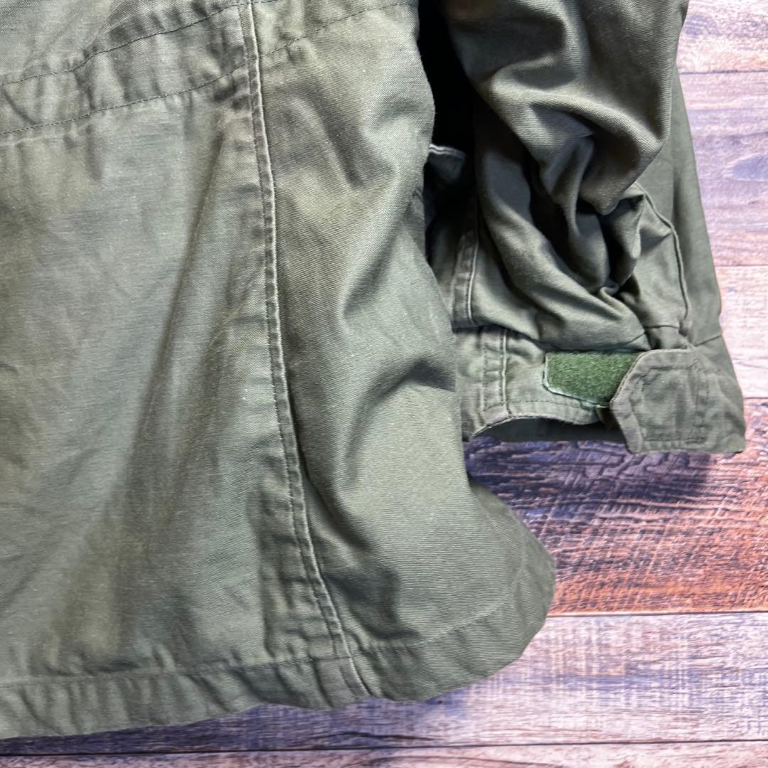 ポ*ん様 70s 米軍実物 M-65 フィールドジャケット LARGE SCOV