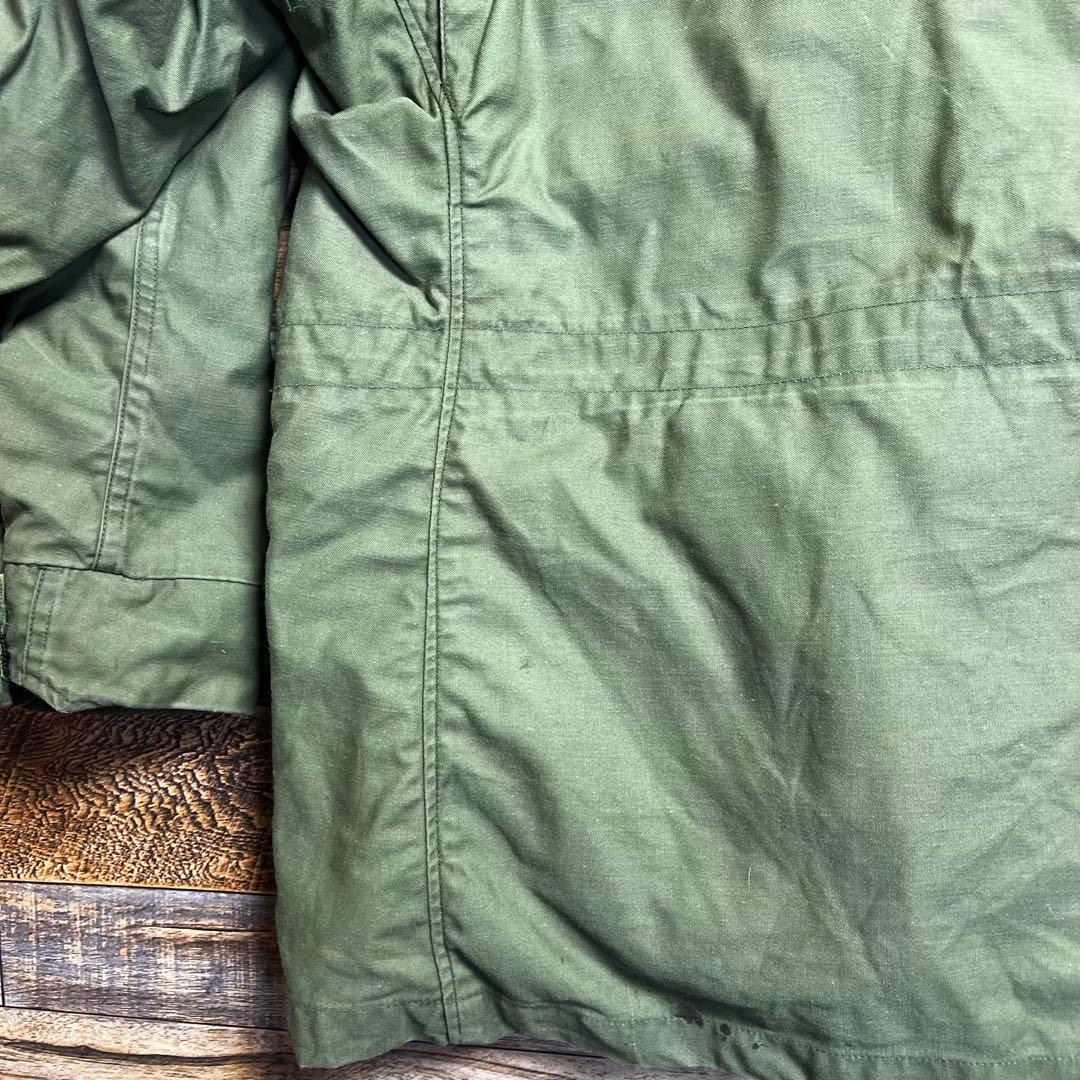 ポ*ん様 70s 米軍実物 M-65 フィールドジャケット LARGE SCOV