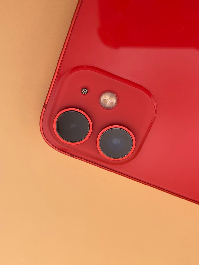 iPhone 12mini 128GB レッド　SIMフリーバッテリー100%