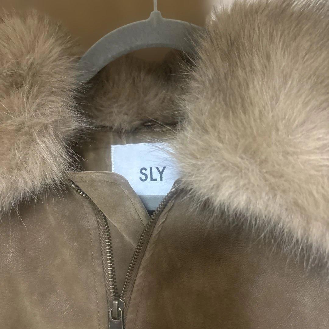 SLY ブラウン パファージャケット