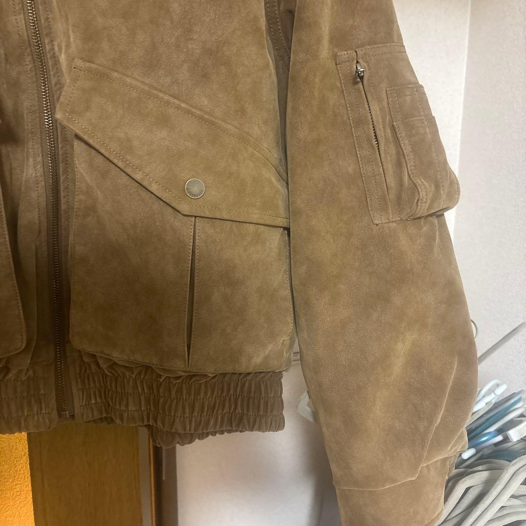 SLY ブラウン パファージャケット