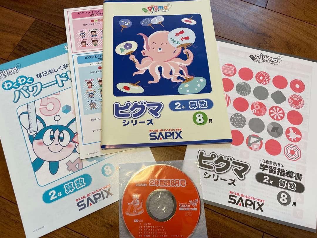 【未記入】サピックス　ピグマ　2年生　通信