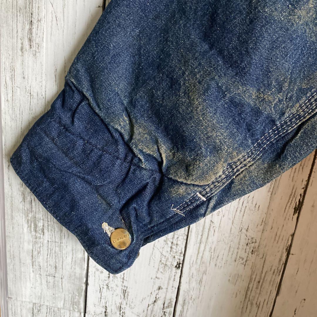 【TakTok-go 】カーハートデニムミシガンチョアコート8LCT 38