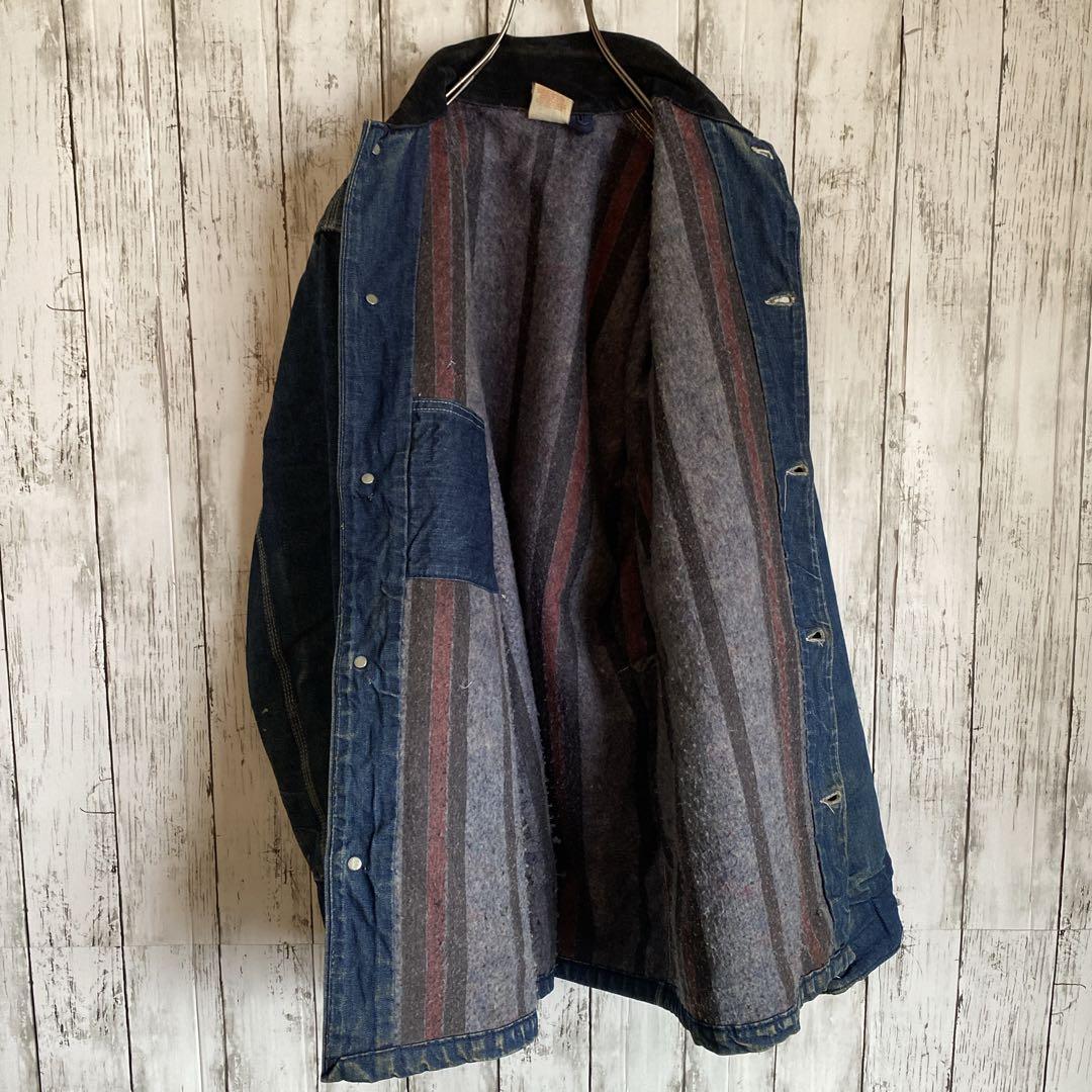 【TakTok-go 】カーハートデニムミシガンチョアコート8LCT 38