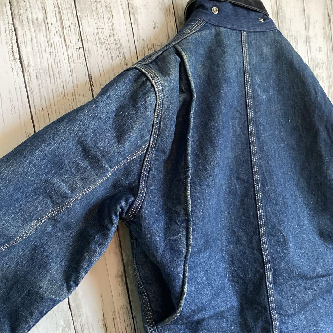 【TakTok-go 】カーハートデニムミシガンチョアコート8LCT 38