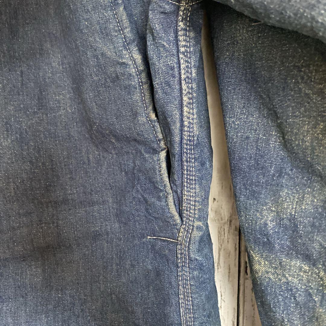 【TakTok-go 】カーハートデニムミシガンチョアコート8LCT 38