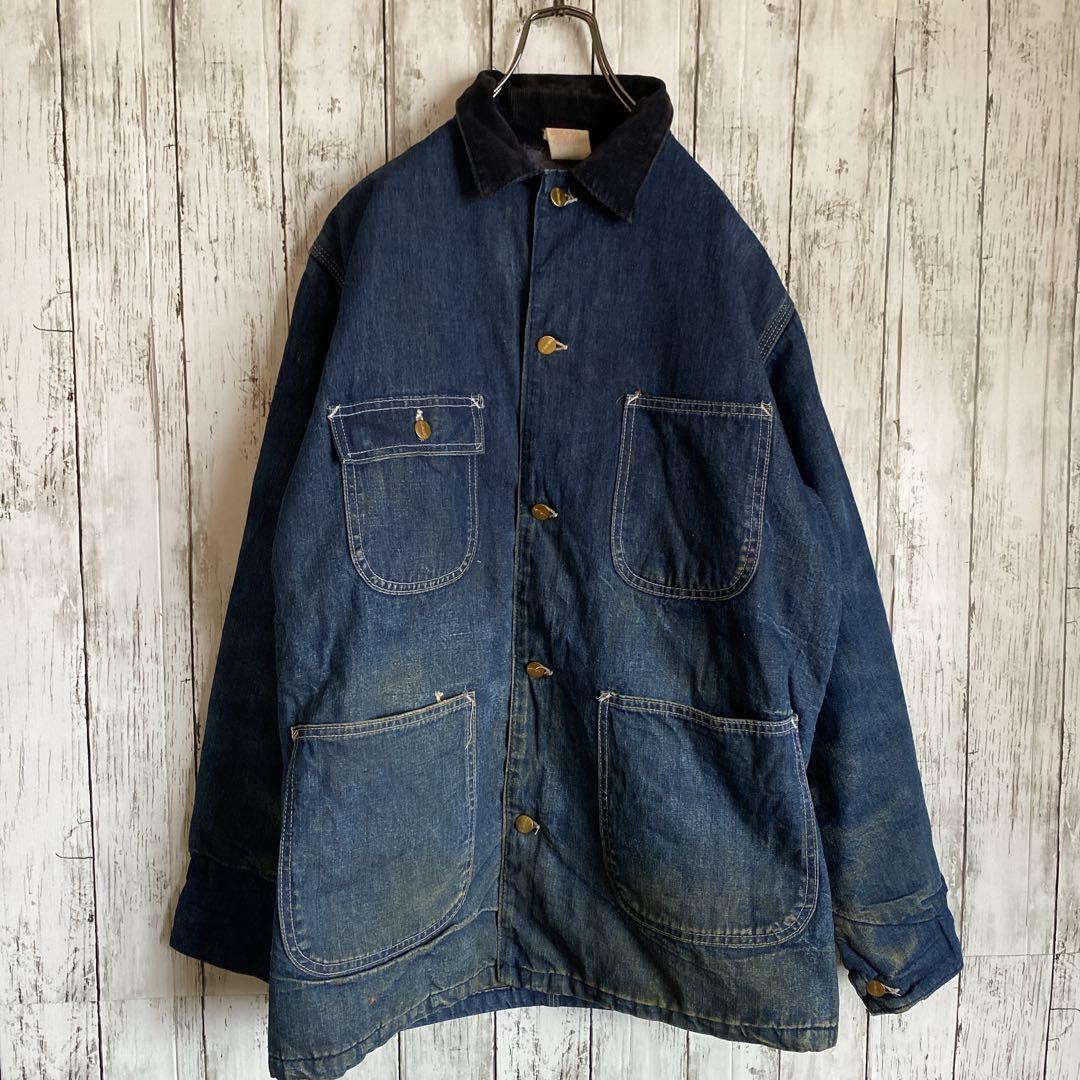 【TakTok-go 】カーハートデニムミシガンチョアコート8LCT 38