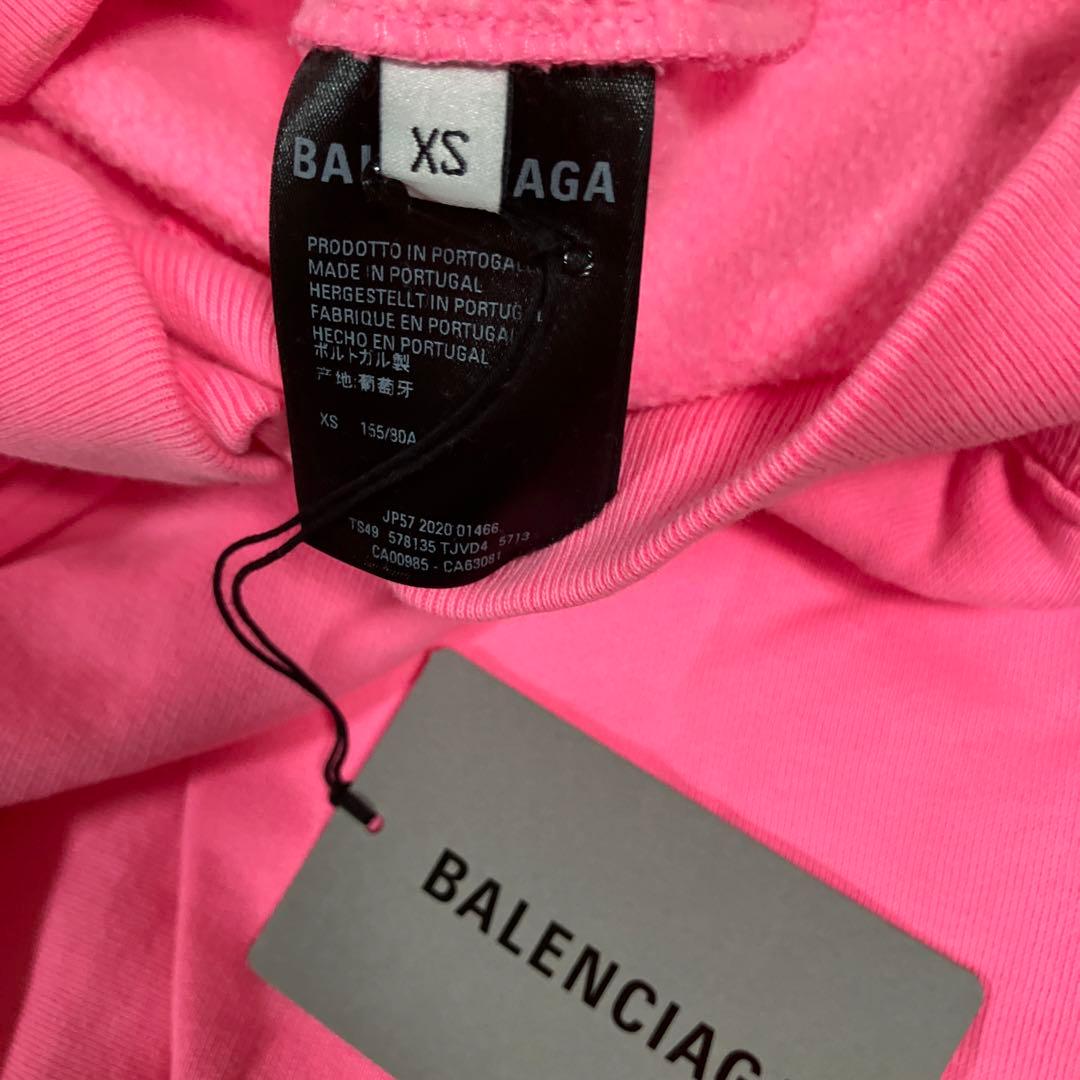 Balenciaga パーカー XS ピンク