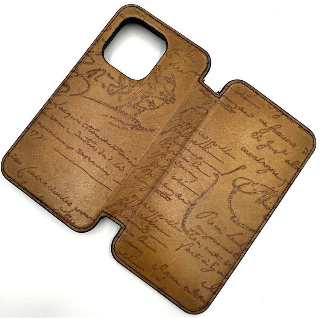 【未使用級】ベルルッティ スマホケース iPhone15pro レザー