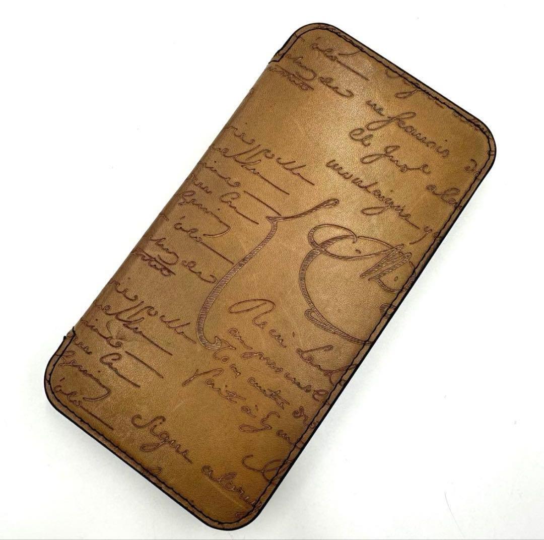 【未使用級】ベルルッティ スマホケース iPhone15pro レザー